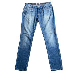 Paige Jeans Womens 28 Blue Jimmy Jimmy Skinny Low Rise Denim Made in USA 32X30